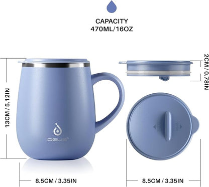 Ideus 16 oz Insulated Coffee Mug - Image 5