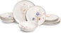 Sango 12-Piece Luxury Porcelain Dinnerware Set by Sango