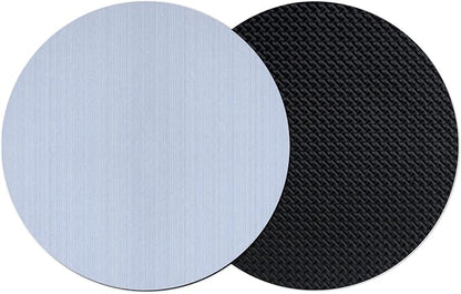 Farmhouse Blue Thin Lines Coasters Set of 2, Absorbent Coasters by Unknown