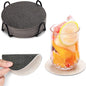 Faux Leather Drink Coasters by Chitomars
