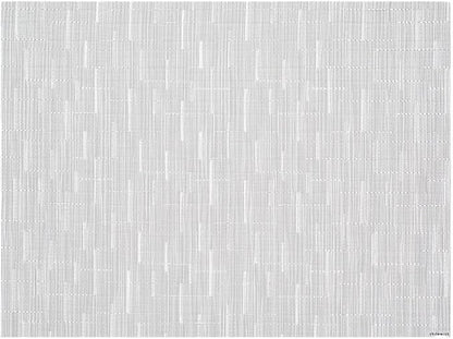 Chilewich Bamboo Placemats Set of 4 - Woven Rectangle Placemats - Reusable, Stain-Resistant, Indoor/Outdoor Tabletop Protection - 19" x 14" - Moonlight