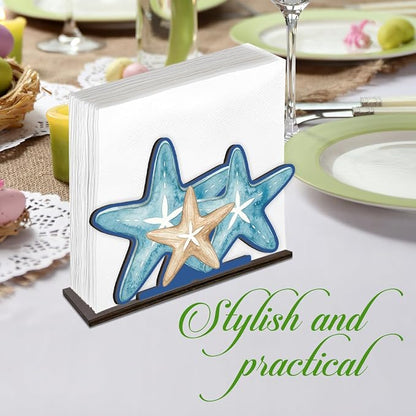 Summer Starfish Design Napkin Holder - Image 5