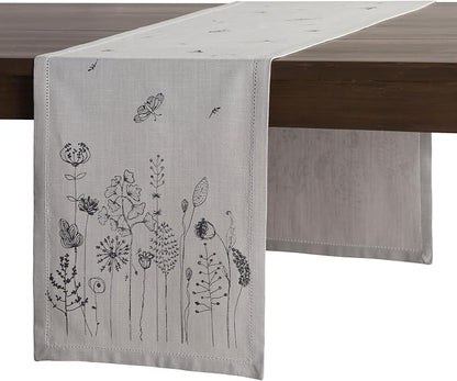 Maison d' Hermine Table Runner 100% Cotton 14.50" x 72" | Table Runners 72 by MaisondHermine