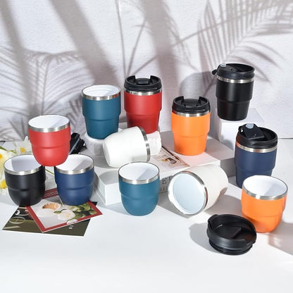 CHLJAR Espresso Cups, 6oz Insulated Espresso Cup Set of 2, Espresso Shot Cups - Image 5