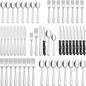 Hiware 72-Piece Silverware Set for 12, Stainless Steel Flatware Cutlery Set For by HIWARE