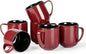 LERATIO Ceramic Coffee Mugs Set of 6, 12oz Handmade Coffee Mugs Set | Large by LeRatio