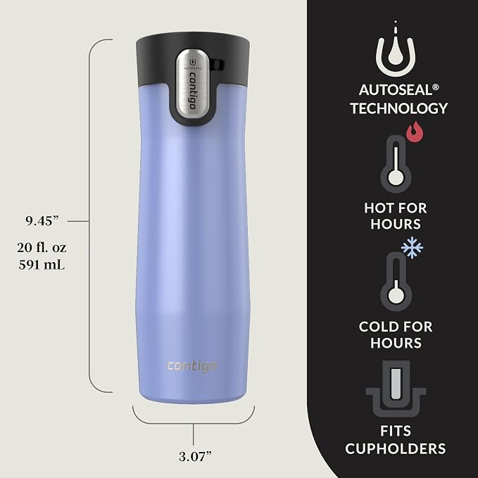Contigo® AUTOSEAL® West Loop Vacuum-Insulated Stainless Steel Travel Mug - Image 2