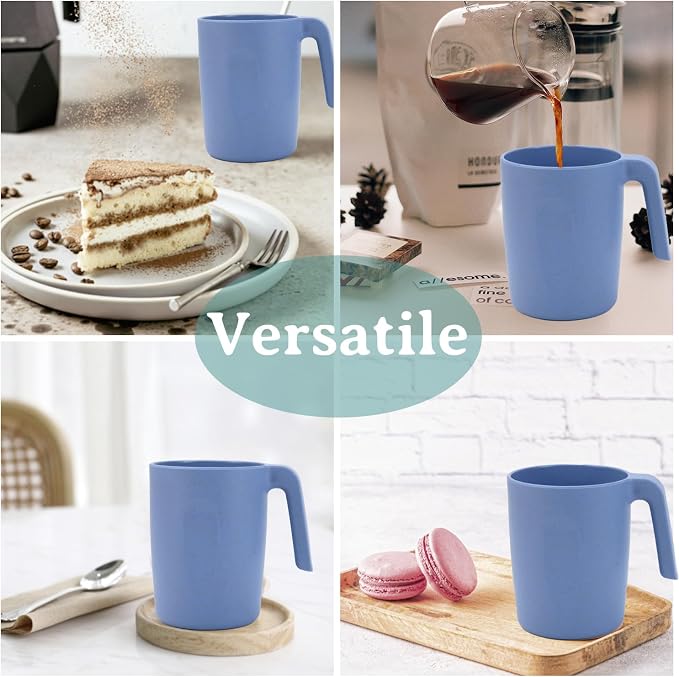 Wrova 16oz Wheat Straw Cups - Image 4