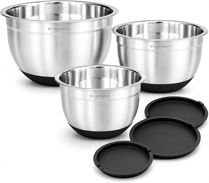 Bellemain Stainless Steel Mixing Bowls by Bellemain