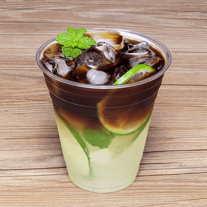 Karat 12oz Plastic Cups, and Water - Image 2