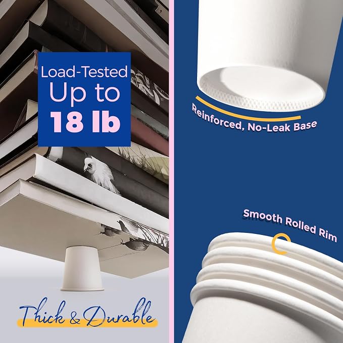 Fit Meal Prep 100 Pack 4 oz Disposable Coffee Cups - Image 3