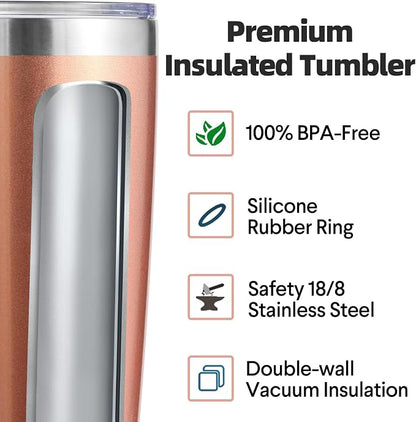 Volhoply 20oz Stainless Steel Tumbler - Image 3