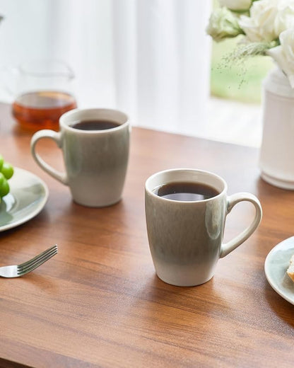 famiware Coffee Mugs Set, 13oz Mug Set of 6, Stoneware Cups - Image 6