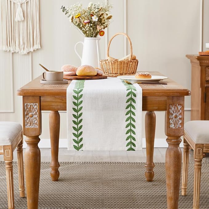 Wracra Embroidered Table Runner - Image 3