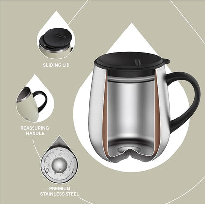 Ideus 16 oz Insulated Coffee Mug - Image 3