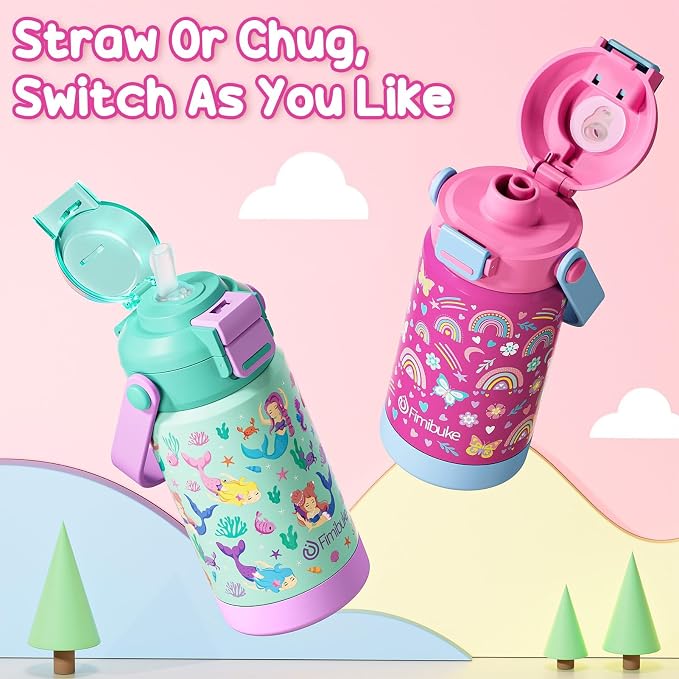 Fimibuke 14oz Kids Insulated Water Bottle - Image 8