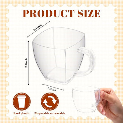 Amyhill 100 Pcs 5 oz Disposable Tea Cups Bulk - Image 2