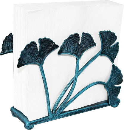 OwlGift Modern Ginkgo Leaves Design Napkin Holder - Image 2