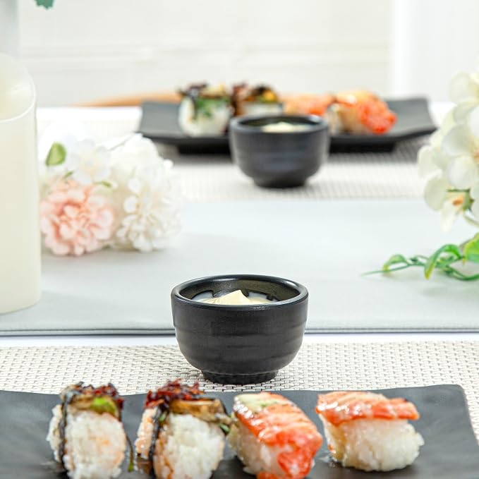 Restaurantware Voga 2 Ounce Sauce Cups 10 Round Dipping Cups - Image 8