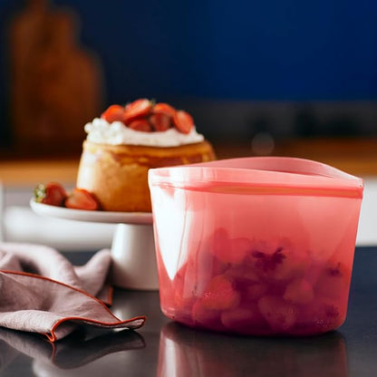 Stasher Premium Reusable Silicone Food Storage Bowl, 6-Cup | Food-Safe Silicone - Image 2