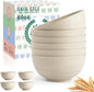 Salad Bowls Wheat Straw Large Bowls by HOMIENLY