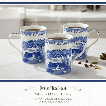 Portmeirion Spode – Blue Italian – Mug – 12 oz - Image 2