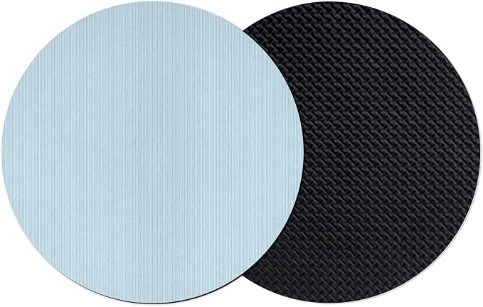 Sky Blue Thin Lines Coasters Set of 2, Absorbent Coasters by Unknown