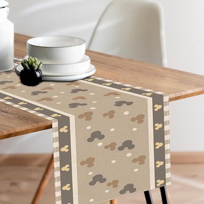 Seliem Cute Grey Table Runner - Image 4