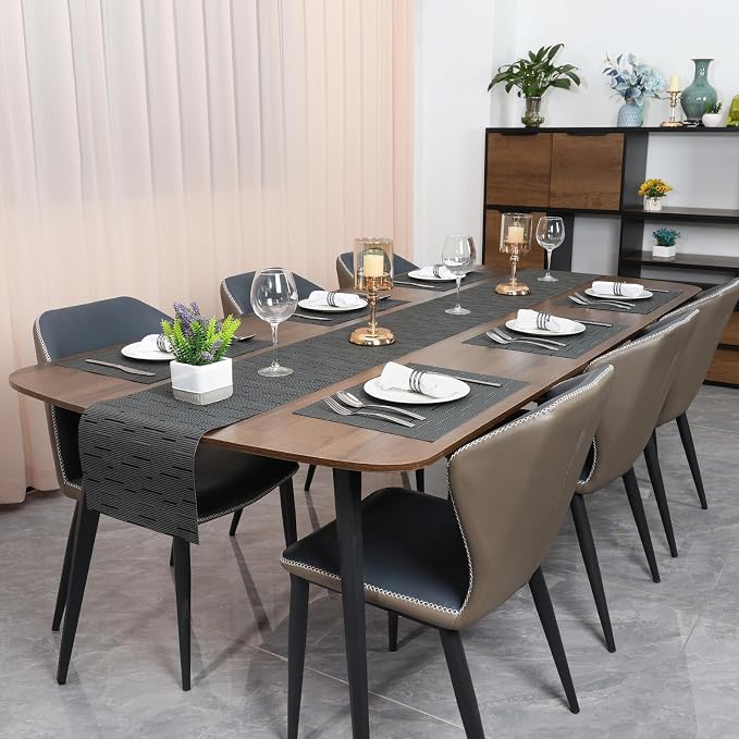 Myir JUN Table Runner Home Decor Dining Table Runners | Vinyl Table Runner 55 - Image 3