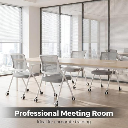 12 Pack Folding Office Chair - Image 8