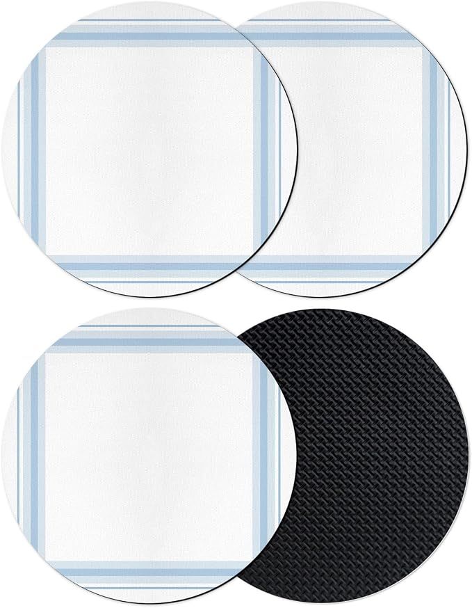 Modern Minimalist Art Coasters Set of 4, Absorbent Coasters by Unknown