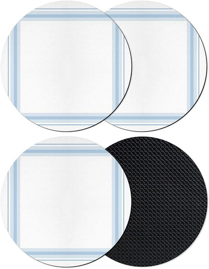 Modern Minimalist Art Coasters Set of 4, Absorbent Coasters by Unknown