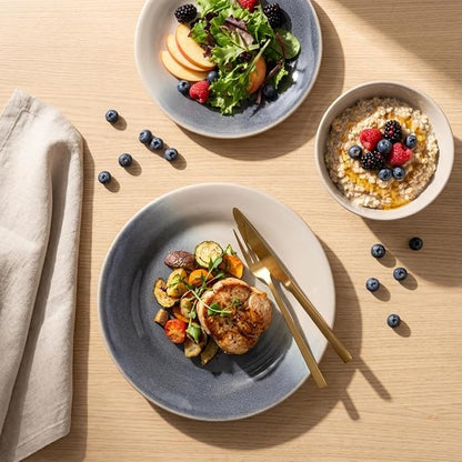 20-Piece Stoneware Dinnerware Set, Service - Image 6