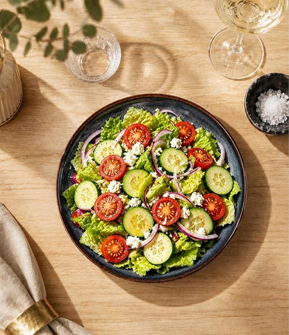 8.5" Ceramic Pasta Bowls Set of 4, Salad Bowls | Versatile Serving Bowls - Image 4