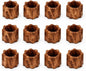 Wooden Napkin Rings Set of 12 by ALPHALivingHOME