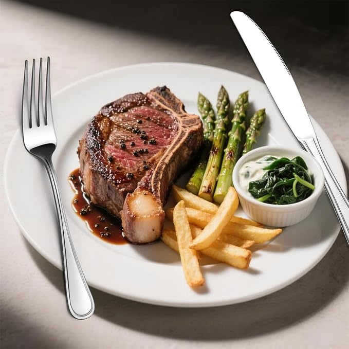 Hunycook 48-Piece Silverware Set - Image 6
