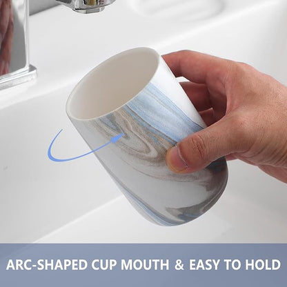 Blue Marble Toothbrush Holders - Image 3