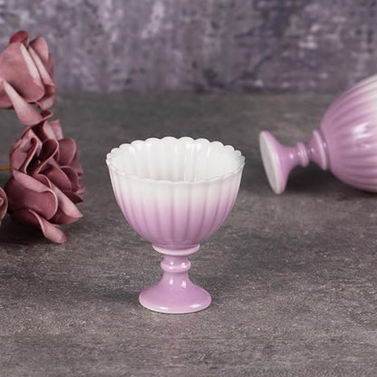 KAMMAK Tea Cup, 1.8oz Small Tea Set of 2, Porcelain Tea Cups - Image 4