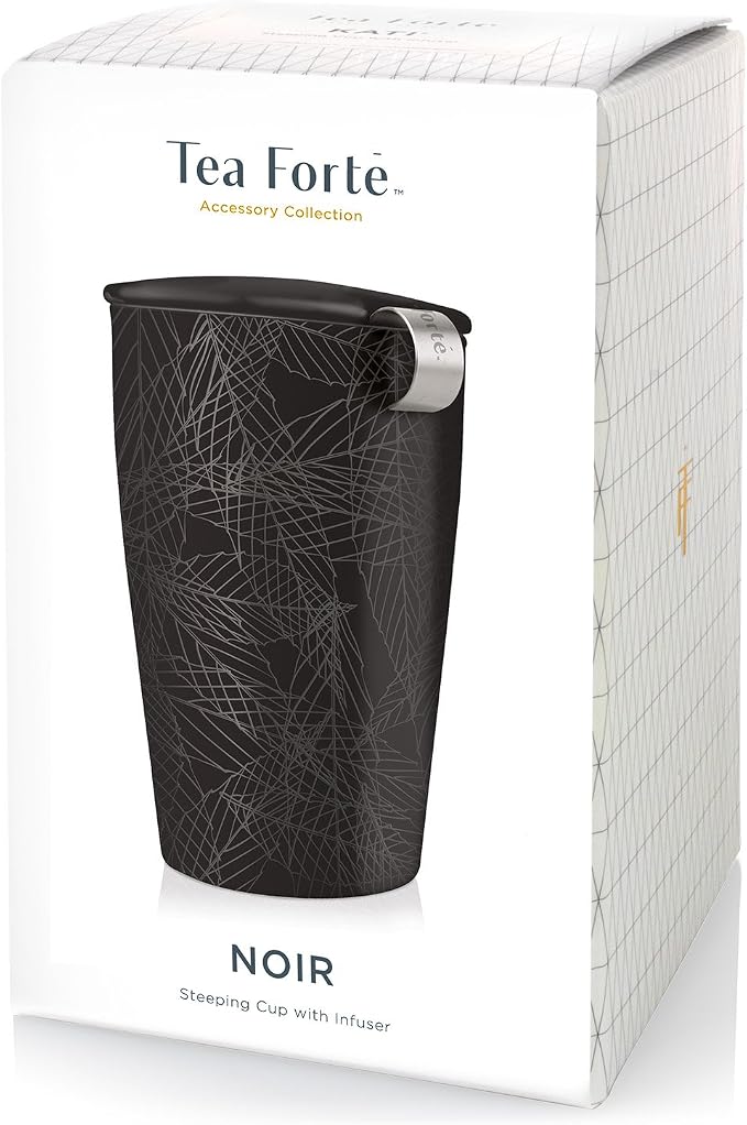 Tea Forte Double-Walled Ceramic Kati Cup, 12 oz | Insulated Ceramic - Image 2