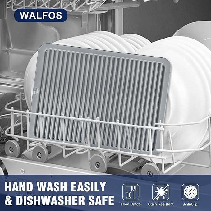Walfos Large Silicone Trivet 16x12 Inch, Hot Pads - Image 7