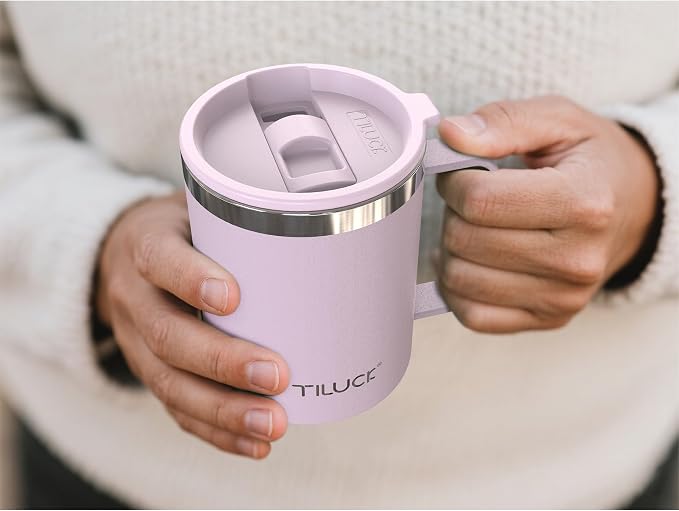 TILUCK 12 oz Insulated Coffee Mug - Image 4