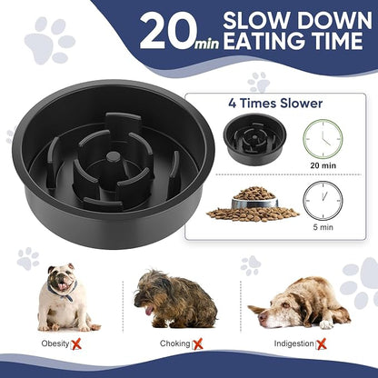 XIAZ Elevated Dog Bowls Large Breed Raised Dogs Bowl Stand Large/Medium Sized - Image 5