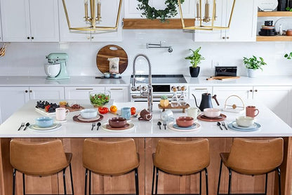 Everything Kitchens Modern Flat Dinnerware Collection - Image 6