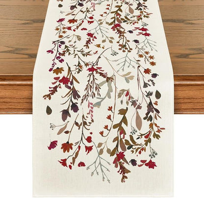 Artoid Mode 210 GSM Halloween Table Runner 13x72 Inch Home Party Decor | Weeds by ArtoidMode