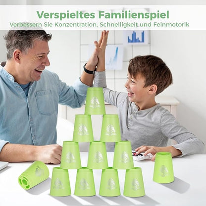 yeesport 48 Sport Stacking Cups Red/Blue/Green/Yellow - Image 4