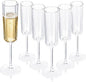 Ciaell 24 Pack Plastic Champagne Flutes by Ciaell