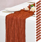 15 Pack Terracotta Fall Table Runner 17 x 108inch Cheesecloth Table Runner Boho by Lumaycens