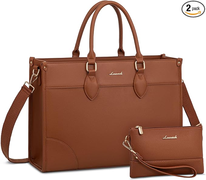 LOVEVOOK Laptop Bag for Women 15.6 lnch, Waterproof Laptops Tote Bags for Womens by LOVEVOOK