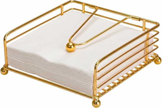 hiwafifi Napkin Holder for Table, Flat Napkin Dispenser by HiwafifisHomeMagic