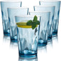 JGIRL Unbreakable Plastic Drinking Glasses, 16 Ounces | 16 oz plastic Tumbler by JGIRL